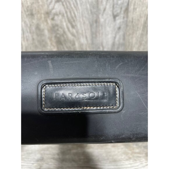 Dooney & Bourke Black Leather Tote Shoulder Bag Purse Handbag ParaSole Made USA - Picture 13 of 13